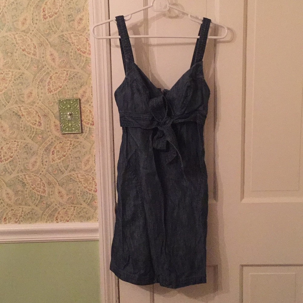Anthropologie denim dress